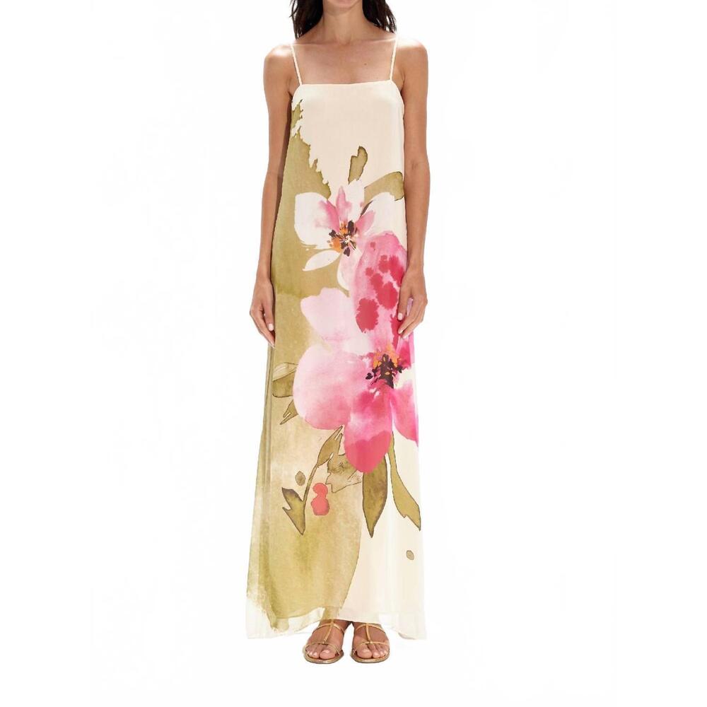 Especia Floral Slip Maxi Dress